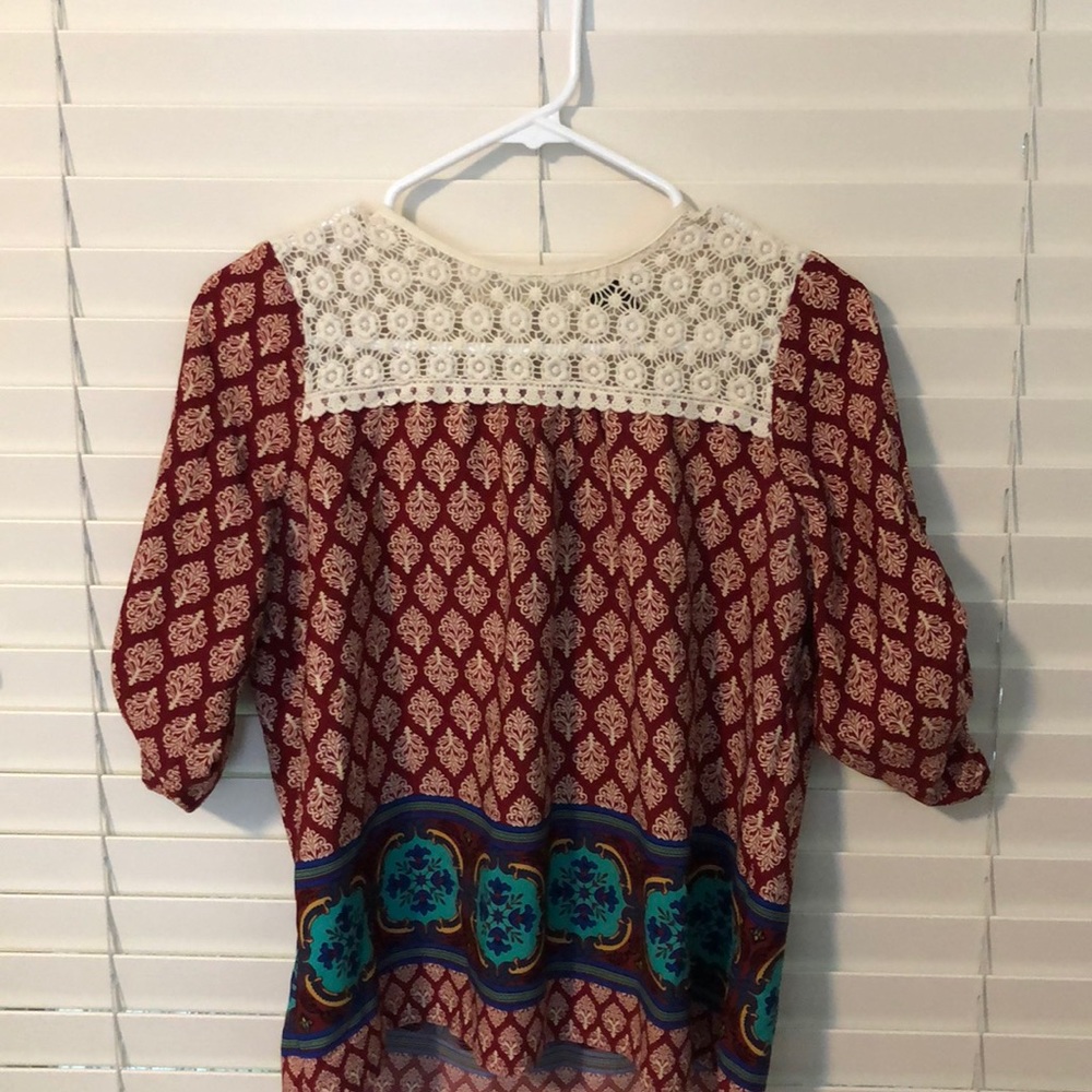 Patterned blouse